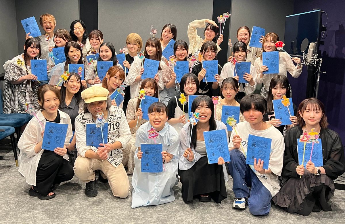 出演声優の集合写真