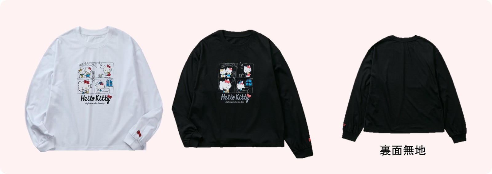 Sanrio characters長袖Tシャツ