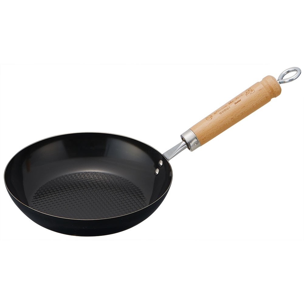 くまのプーさんの鉄製玉子焼器・フライパン 鉄製エンボスフライパン 20cm
