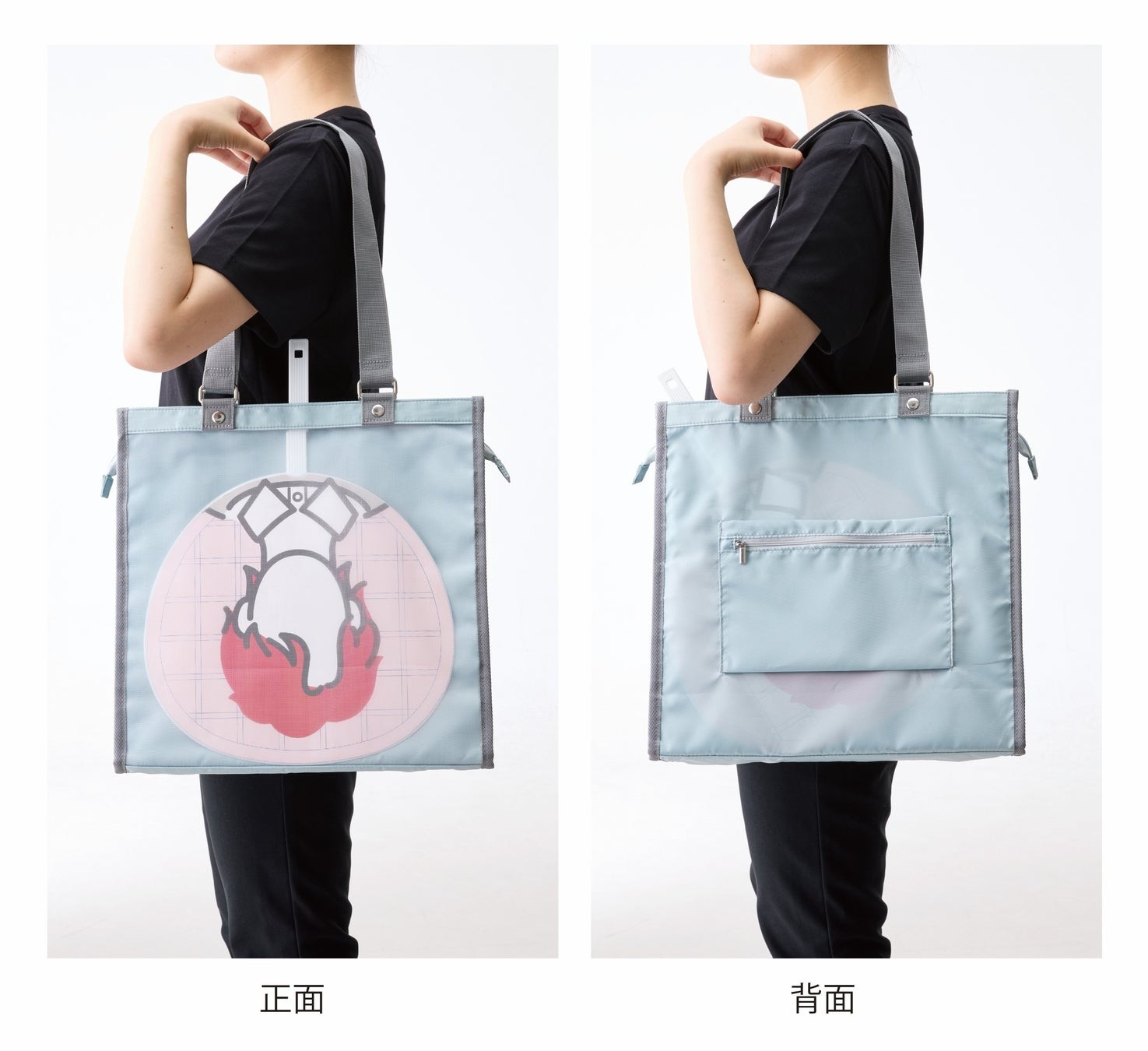 ito/oshi 推し活トートバッグ 正面と背面