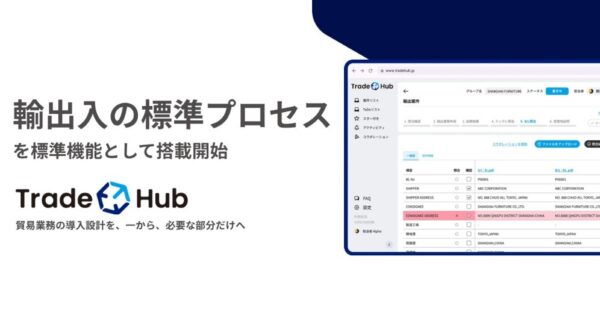 Trade Hub プロセステンプレート