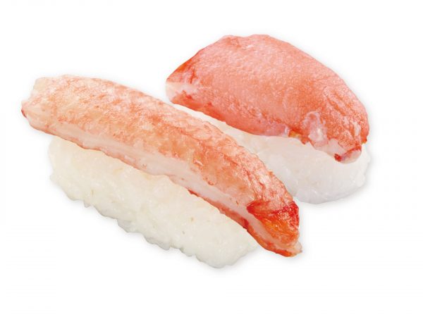丸ずわいがに二種盛り