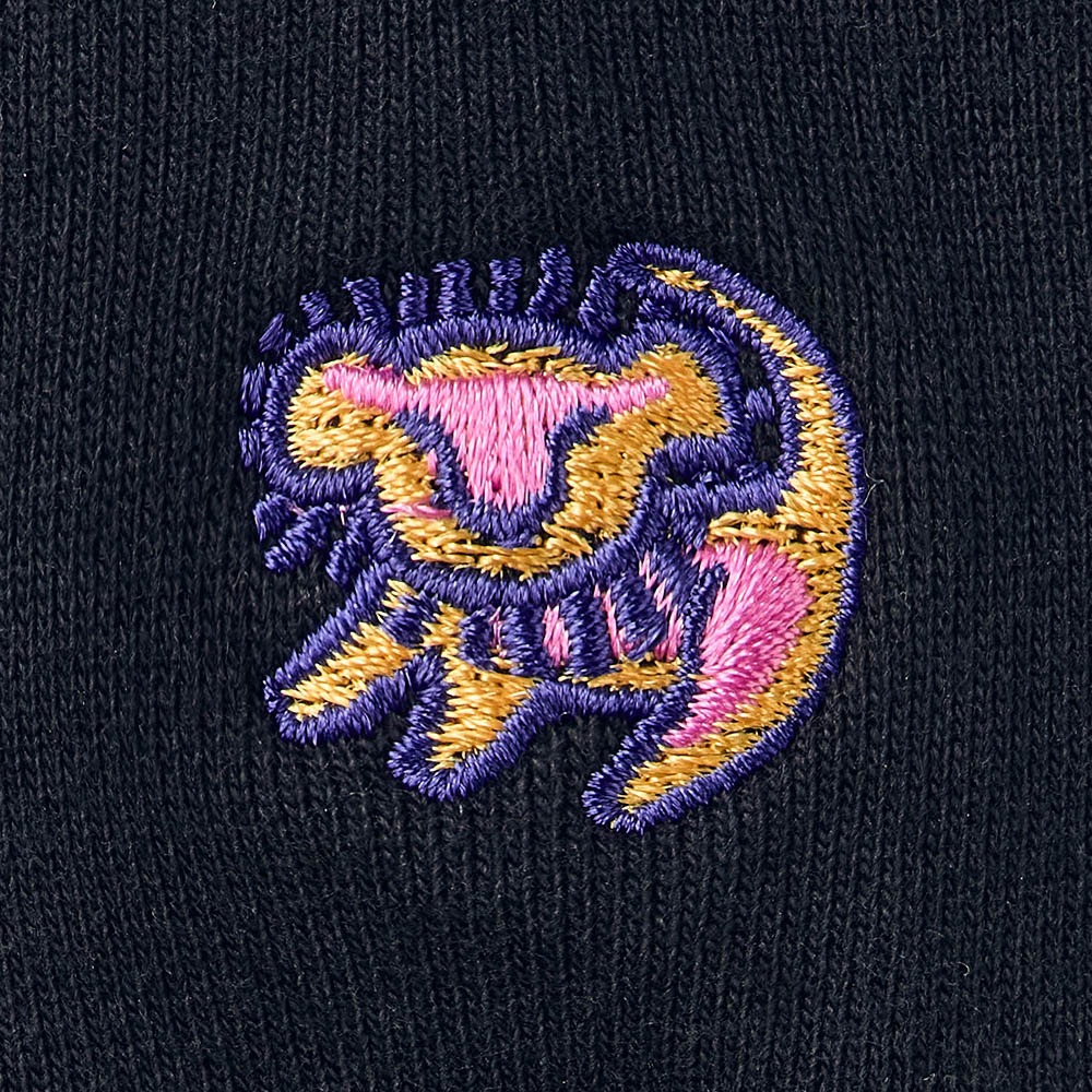 ユニセックススーベニアパーカー ライオン・キング 刺繍アップ