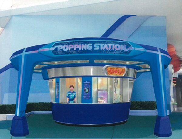 東京ディズニーランドのポップコーンスタンド『ポッピングステーション』