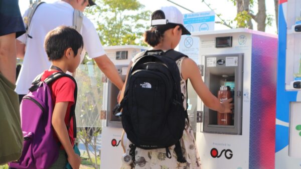 大阪・関西万博で使用された給水機