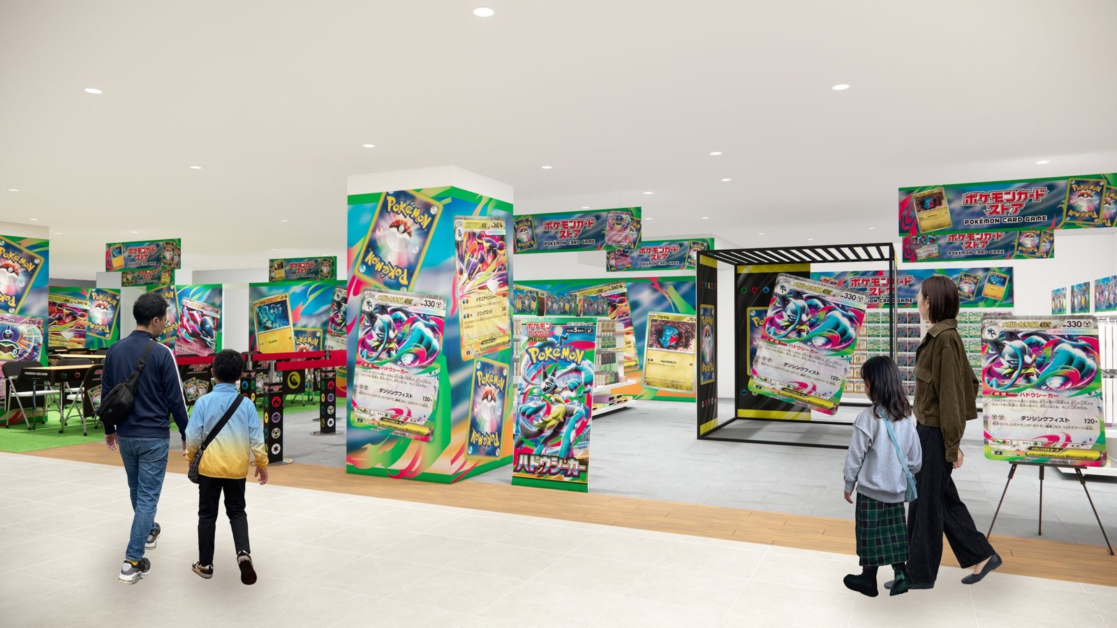ポケモンカードストアの店頭イメージ