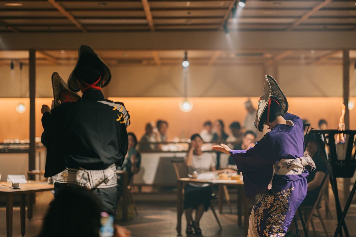 隠岐民謡の踊り