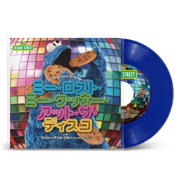 ブルーヴァイナル盤とジャケット